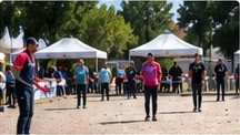 Concours de pétanque